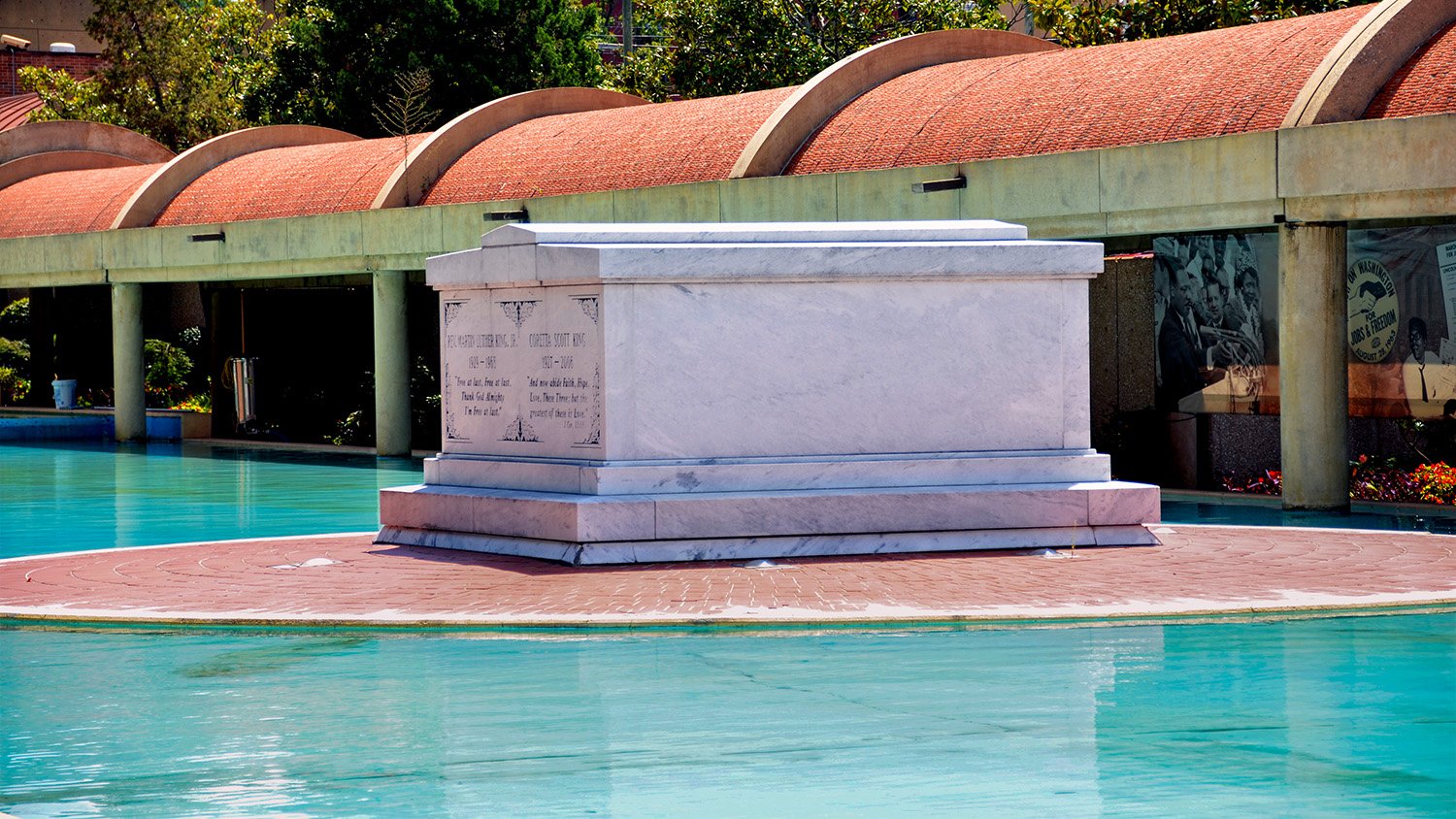 Man Arrested After Vandalizing MLK’s Eternal Flame, Urinating In King Center Reflective Pool